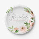 Search for blush plates Graduation party