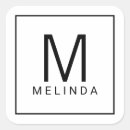 Search for monogram letter c stickers Black and white
