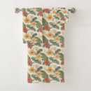 Search for vintage floral bath towels Tropical