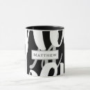 Search for black mugs Monogrammed
