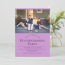 Search for purple housewarming invitations Typography