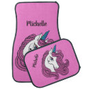 Search for unicorn car floor mats Magical