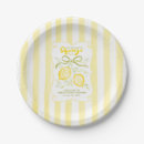 Search for lemon plates Lemon  baby shower