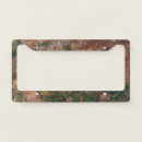 Search for vintage license plate frames Floral