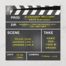 Search for movie clapper board Producer
