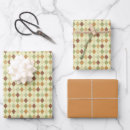 Search for olive green wrapping paper Plaid