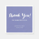 Search for purple wedding napkins Thank you