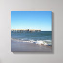Search for beach canvas prints Pier