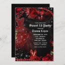 Search for red masquerade party invitations Sparkle
