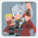 Search for avengers cartoon stickers Mjolnir