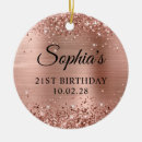 Search for rose gold ornaments Girly