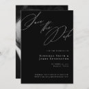 Search for black tie save the dates Elegant