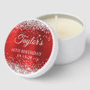 Search for red 70th birthday favors Stylish