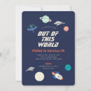 Search for out of this world birthday invitations Ufo