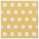 Search for yellow polka dots fabric Retro
