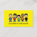 Search for children salon business cards Stylist