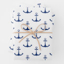 Search for nautical wrapping paper Anchor