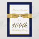 Search for blue and gold 70th birthday invitations Milestone