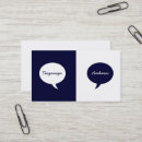 Search for language interpreter business cards English