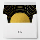Search for gold envelopes Initials