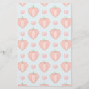 Search for strawberry stationery paper Blue