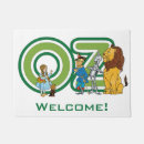 Search for wizard of oz doormats Yellow brick road