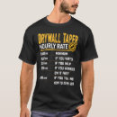 Search for drywall tshirts Taper