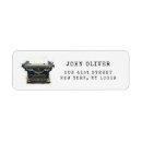 Search for typewriter return address labels Classic