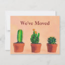 Search for change of address note cards Watercolor
