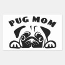 Search for pug stickers puppies