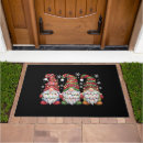 Search for gnome doormats Santa