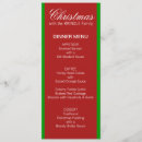Search for christmas menus Green
