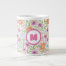 Search for spring mugs Watercolor pattern