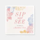 Search for sip and see napkins Girl