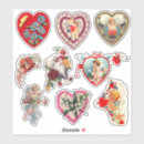 Search for vintage valentine stickers Couple
