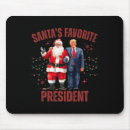Search for donald trump mousepads Santa claus