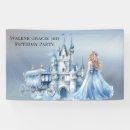 Search for princess birthday banners Blue