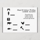 Search for number of guests wedding rsvp cards Meal options