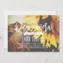 Search for sunflower quinceanera invitations Floral