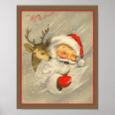Search for vintage santa claus art Old