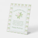 Search for baby shower tabletop signs Pink