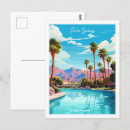 Search for palm springs postcards Illustration