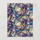 Search for floral postcards Purple