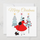 Search for 1950s christmas cards Red