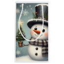 Search for snowman gift bags Winter