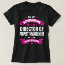 Search for property management tshirts Job