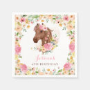Search for horse napkins Equestrian birthday