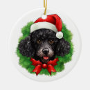 Search for black poodle ornaments Dog