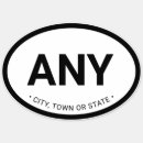 Search for oval bumper stickers travel