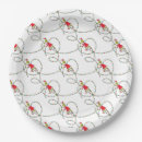 Search for vintage christmas paper plates Pattern